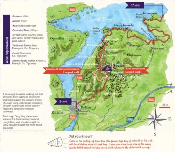 Cartographer - Hand illustrated walking maps Ireland