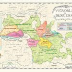 detailed map of Bergerac wine region