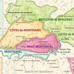 Close up of Bergerac map